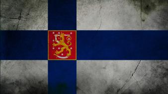 Flags finland wallpaper