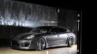 Porsche cars vehicles panamera rims german grey auto wallpaper