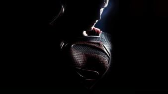 Superman hollywood logo man of steel (movie) wallpaper