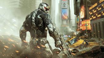 Video games times square crysis 2 alcatraz