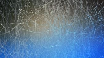 Abstract blue white lines wallpaper