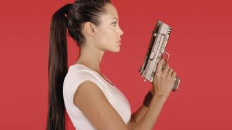 Angelina Jolie Weapon wallpaper
