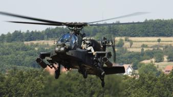 Army apache military helicopters chopper us ah-64