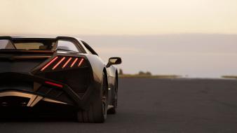 Cars polish arrinera rear view taillights wallpaper