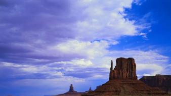 Mountains clouds landscapes wallpaper