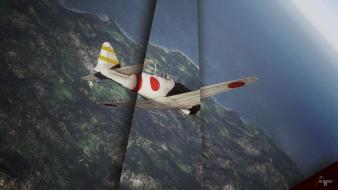 Aircraft world war ii zero thunder wallpaper