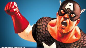 Captain america marvel comics wallpaper