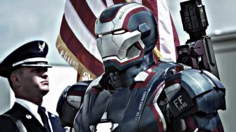 Iron man patriot widescreen 3 wallpaper