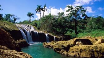 Landscapes waterfalls rivers wallpaper