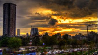 Sunset turkey istanbul hdr photography skies wallpaper
