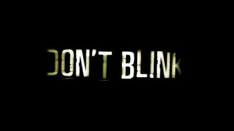 Typography doctor who black background weeping angel wallpaper