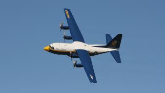 Airplanes c-130 hercules blue angels widescreen fat albert wallpaper