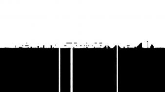 Black and white xkcd wallpaper