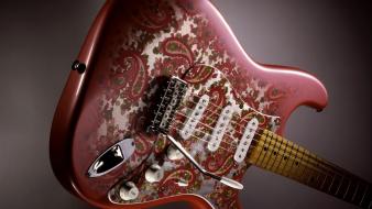 Fender guitars stratocaster paisley wallpaper