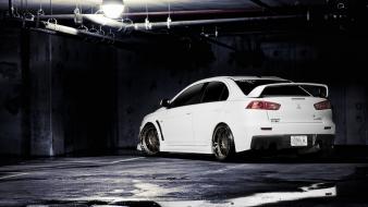 Rims white mitsubishi lancer evolution x tuned