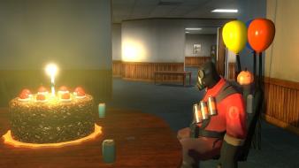 Team fortress 2 cake is a lie wallpaper
