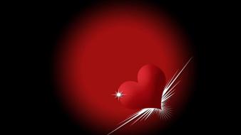 Day valentine red heart wallpaper