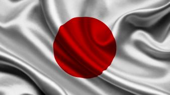 Japan flags white background wallpaper