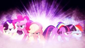 Little pony: friendship is magic mane 6 wallpaper