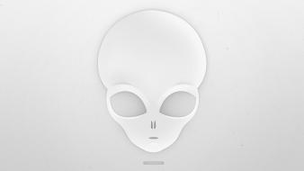 Alien head wallpaper