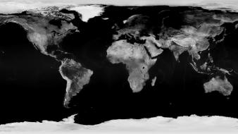 Earth world map wallpaper