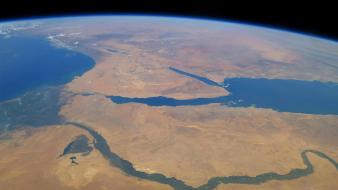 Nature outer space earth africa nile rivers wallpaper