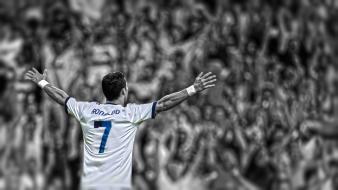 Ronaldo la liga cutout real madrid cf wallpaper
