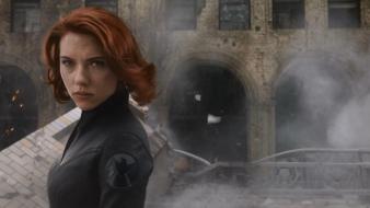 Dust black widow the avengers (movie) arches wallpaper