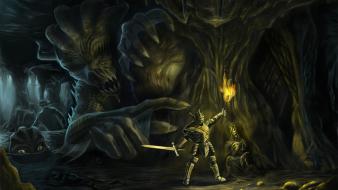 Knights fantasy art artwork wallpaper
