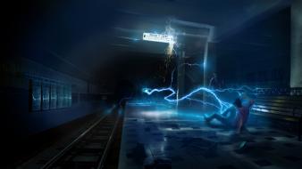 Movies metro electricity darkest hour moscow lightning russian wallpaper