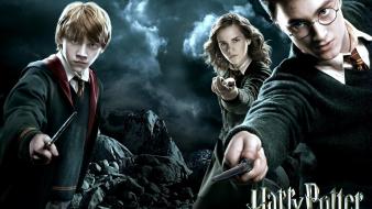 Radcliffe rupert grint hermione granger ron weasley wallpaper