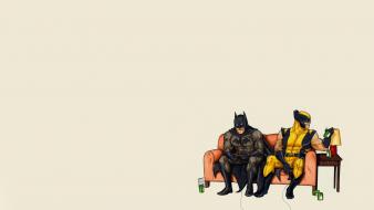 Batman dc comics wolverine marvel wallpaper