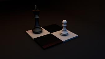 Chess king project pieces floor board mini wallpaper