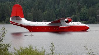 Firefighter martin mars aerial tanker water bomber