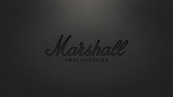 Marshall amplification black wallpaper