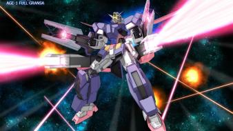 Mobile suit gundam mecha space age wallpaper