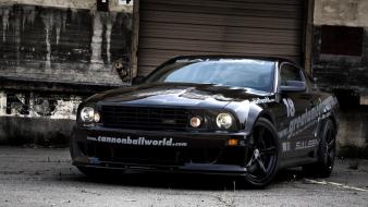 Black cars ford vehicles mustang wallpaper