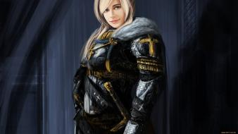 Fantasy art armor artwork wallpaper