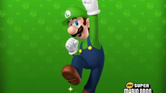 Luigi new super mario bros wallpaper