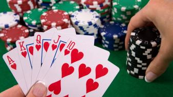 Cards poker gambling wallpaper