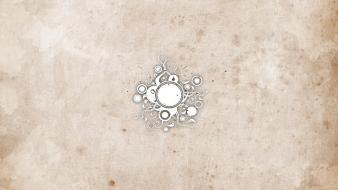 Grunge vector circles textures bright something clean wallpaper