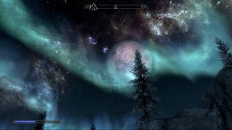 Moon the elder scrolls v: skyrim wallpaper