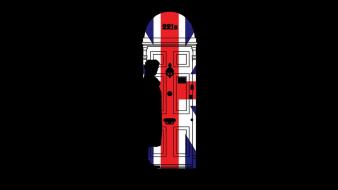 Silhouette union jack sherlock bbc