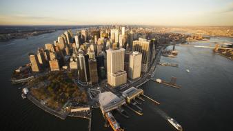 Water cityscapes architecture buildings new york city cities wallpaper