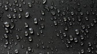 Water close-up drops wallpaper