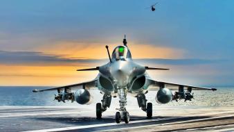 Aircraft ships rafale fighters wallpaper