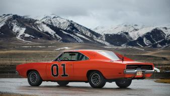 Cars general lee dodge charger rt wallpaper