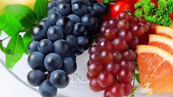 Fruits grapes wallpaper