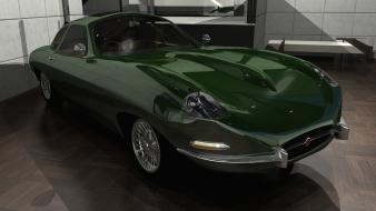 Jaguar cgi british racing e-type csci236 automobile wallpaper