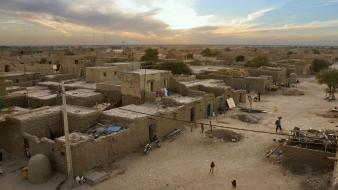 Landscapes houses town national geographic africa timbuktu (mali) wallpaper
